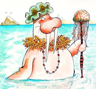 Walrus Sea Queen by Maylee Christie
